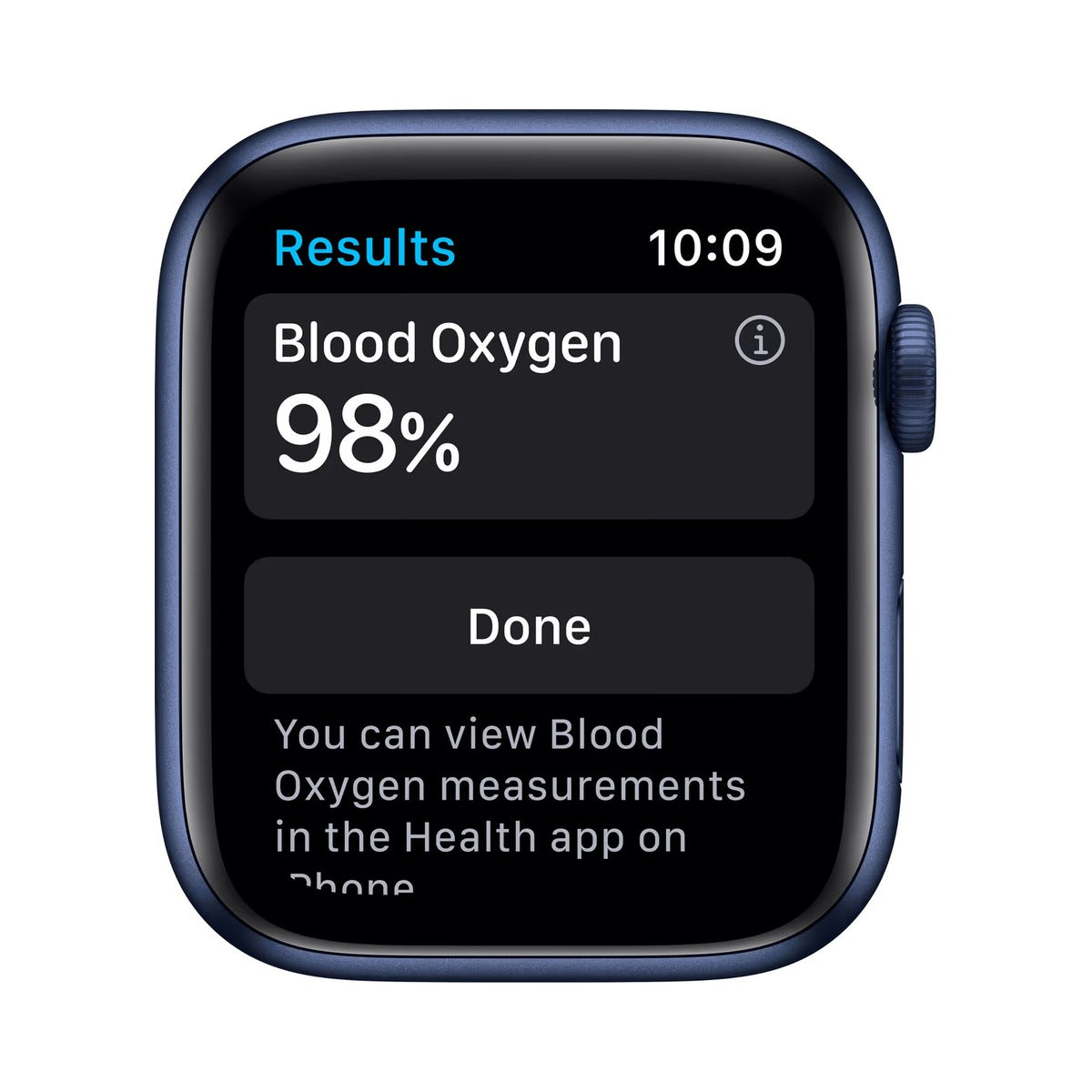 Apple Watch Series 6 GPS Aluminum 44mm - Modré hliníkové pouzdro