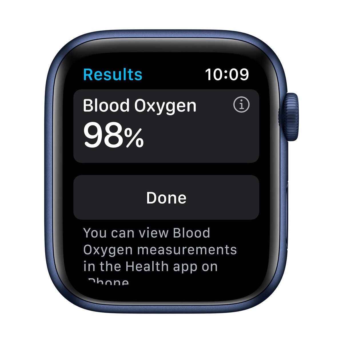 Apple Watch Series 6 GPS Aluminum 44mm - Modré hliníkové pouzdro