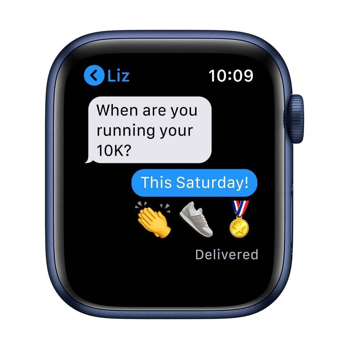 Apple Watch Series 6 GPS Aluminum 44mm - Modré hliníkové pouzdro