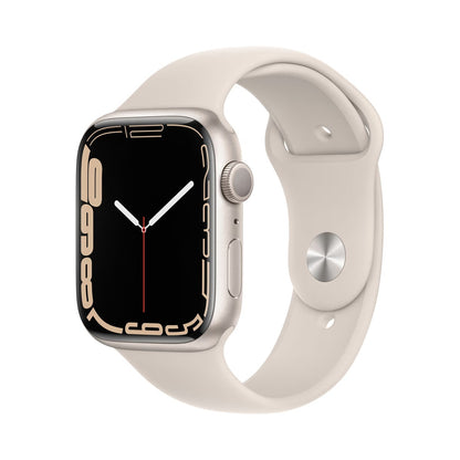 Apple Watch Series 7 GPS 45mm - Hvězdně bílé hliníkové pouzdro