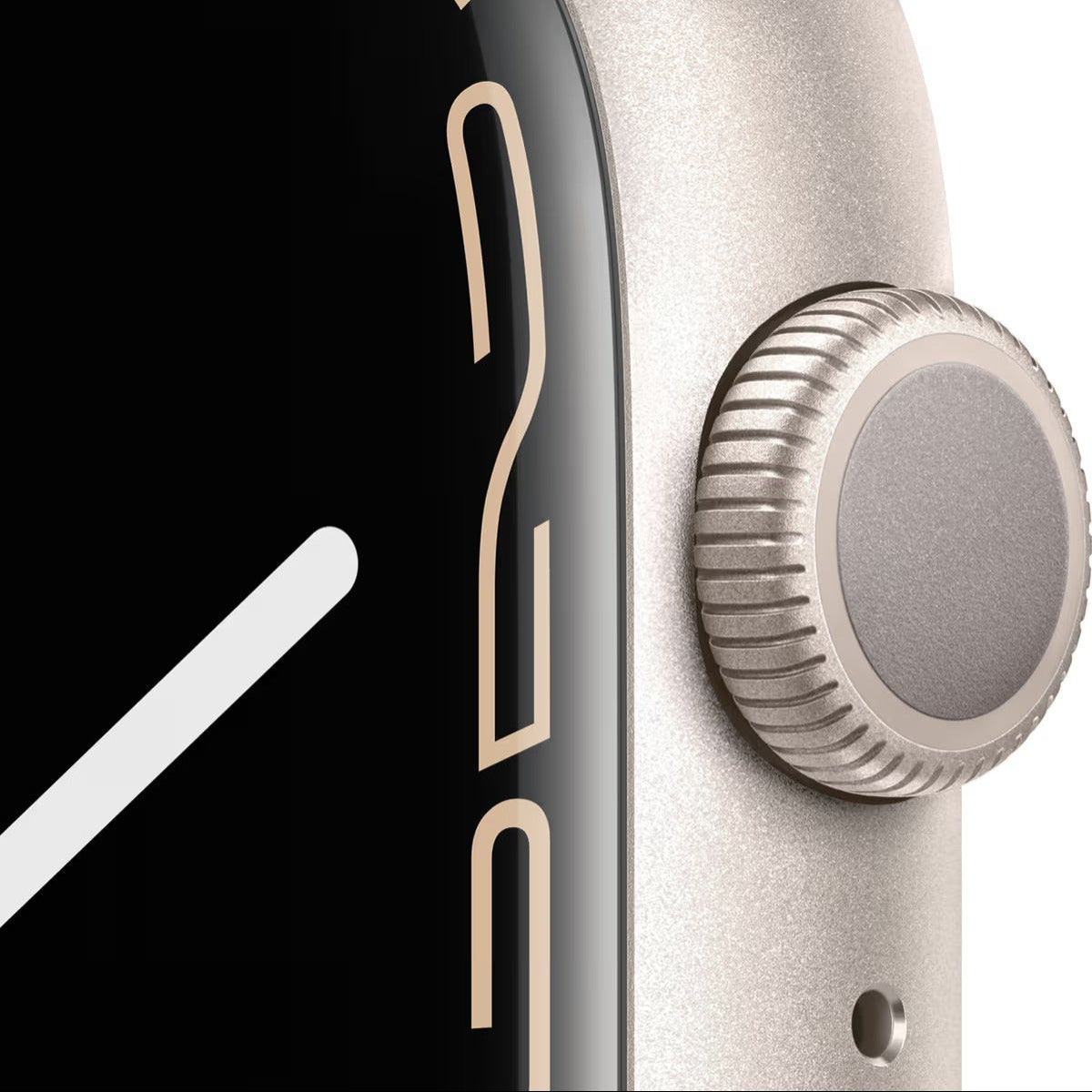 Apple Watch Series 7 GPS 45mm - Hvězdně bílé hliníkové pouzdro