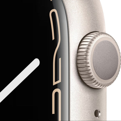 Apple Watch Series 7 GPS 45mm - Hvězdně bílé hliníkové pouzdro
