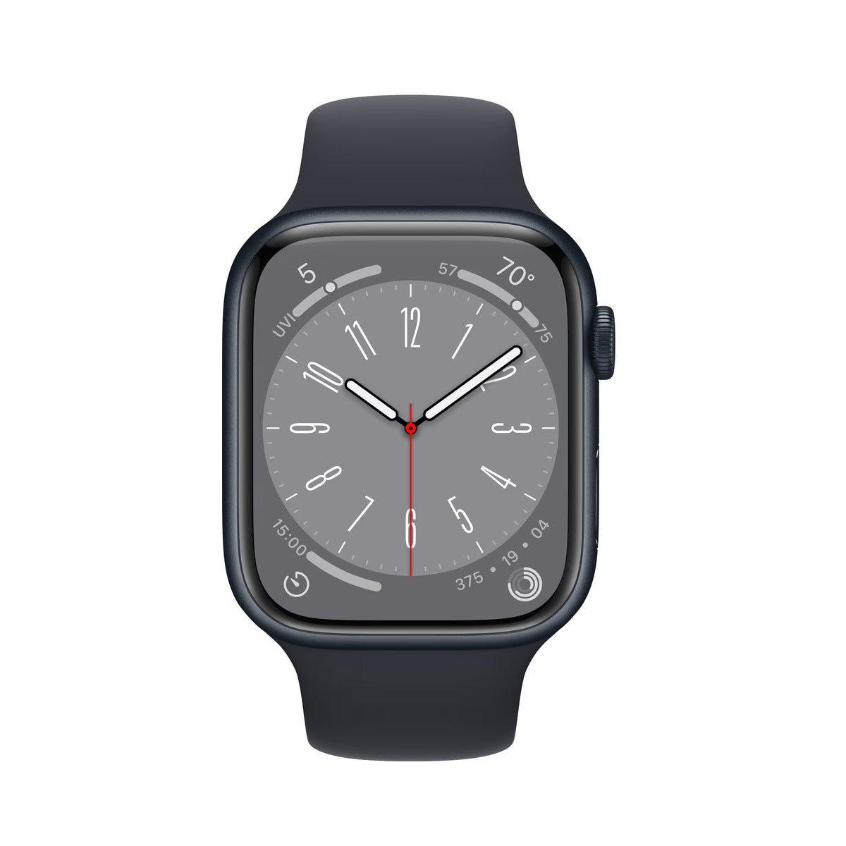 Apple Watch Series 8 GPS 45mm - Temně inkoustové hliníkové pouzdro