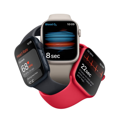 Apple Watch Series 8 GPS 45mm - Temně inkoustové hliníkové pouzdro