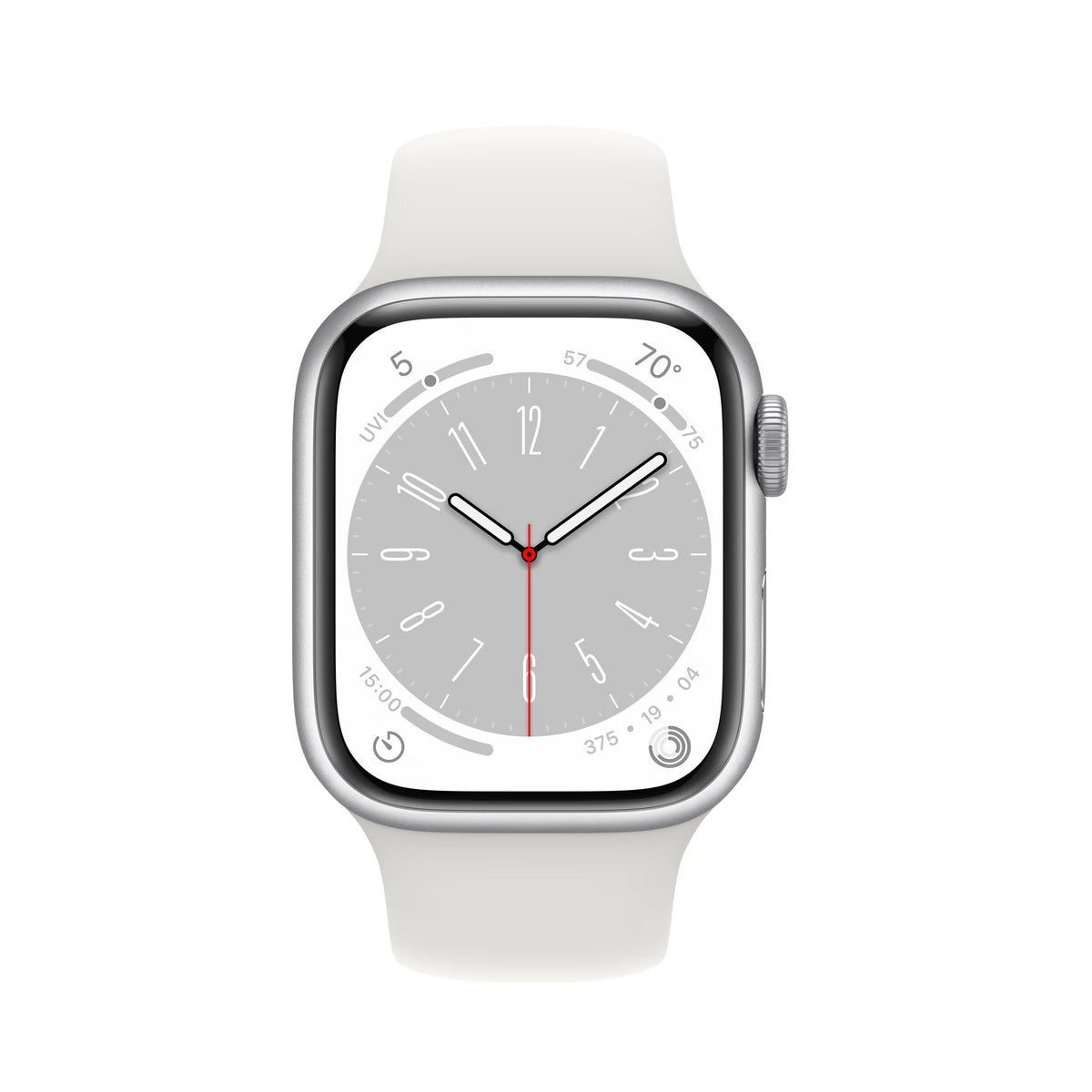 Apple Watch Series 8 GPS + Cellular 41mm - Stříbrné hliníkové pouzdro