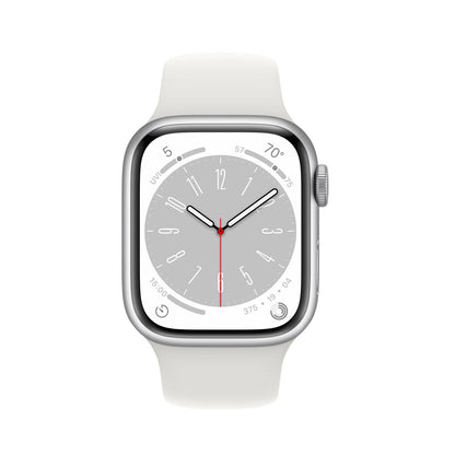 Apple Watch Series 8 GPS + Cellular 41mm - Stříbrné hliníkové pouzdro