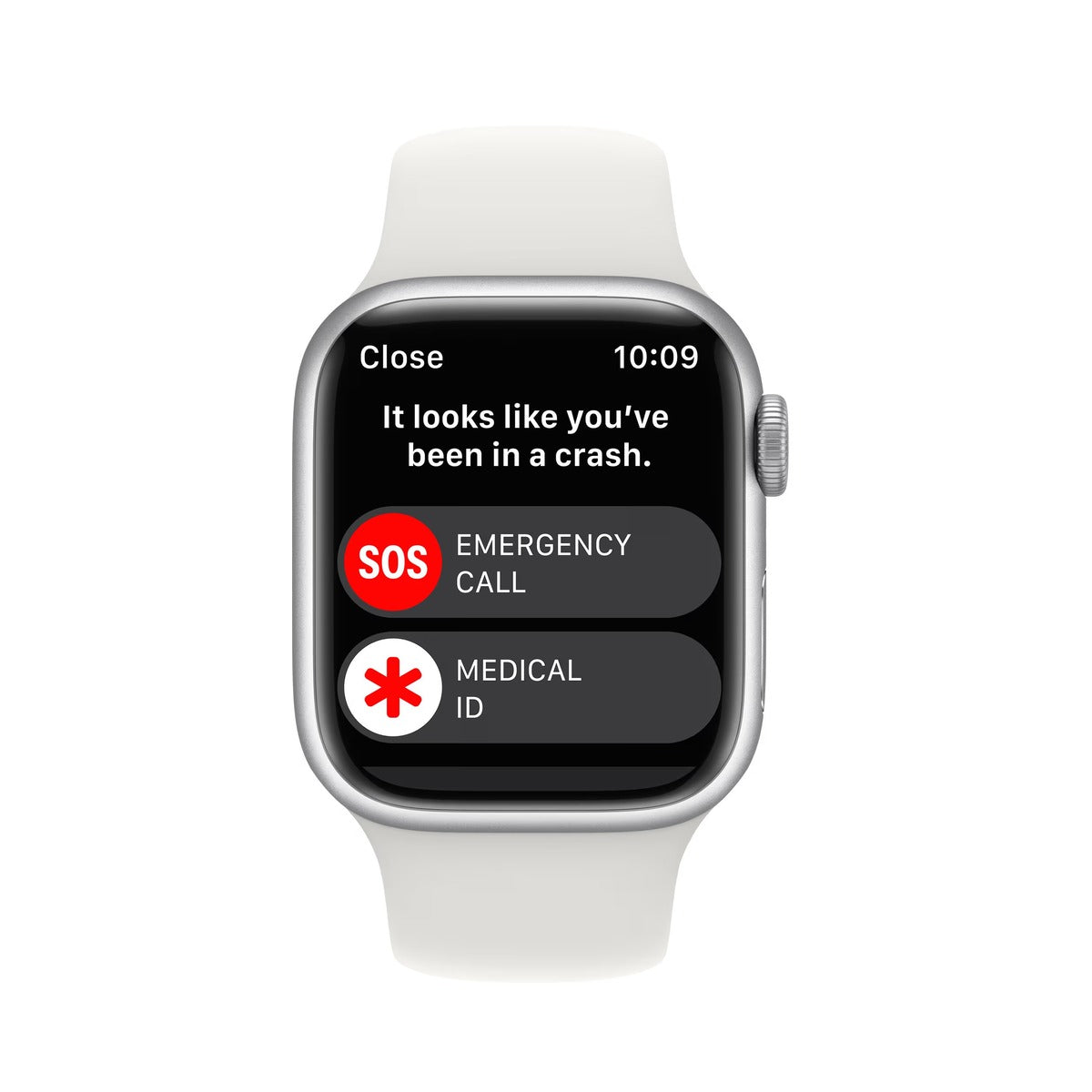 Apple Watch Series 8 GPS + Cellular 41mm - Stříbrné hliníkové pouzdro