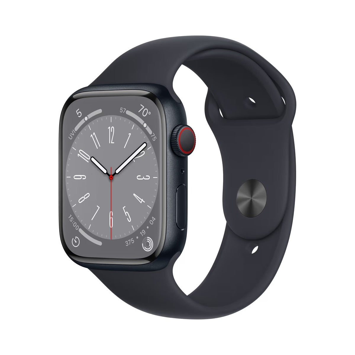 Apple Watch Series 8 GPS + Cellular 45mm - Temně inkoustové hliníkové pouzdro