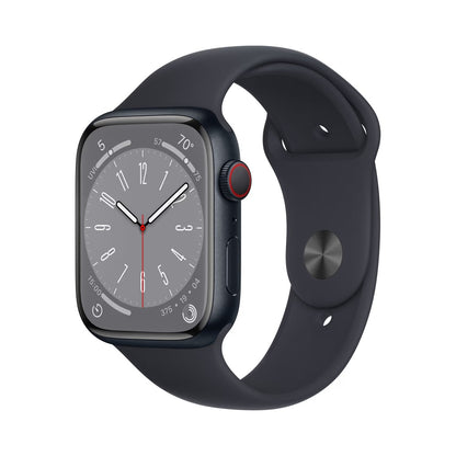 Apple Watch Series 8 GPS + Cellular 45mm - Temně inkoustové hliníkové pouzdro