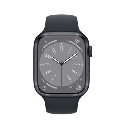 Apple Watch Series 8 GPS + Cellular 45mm - Temně inkoustové hliníkové pouzdro