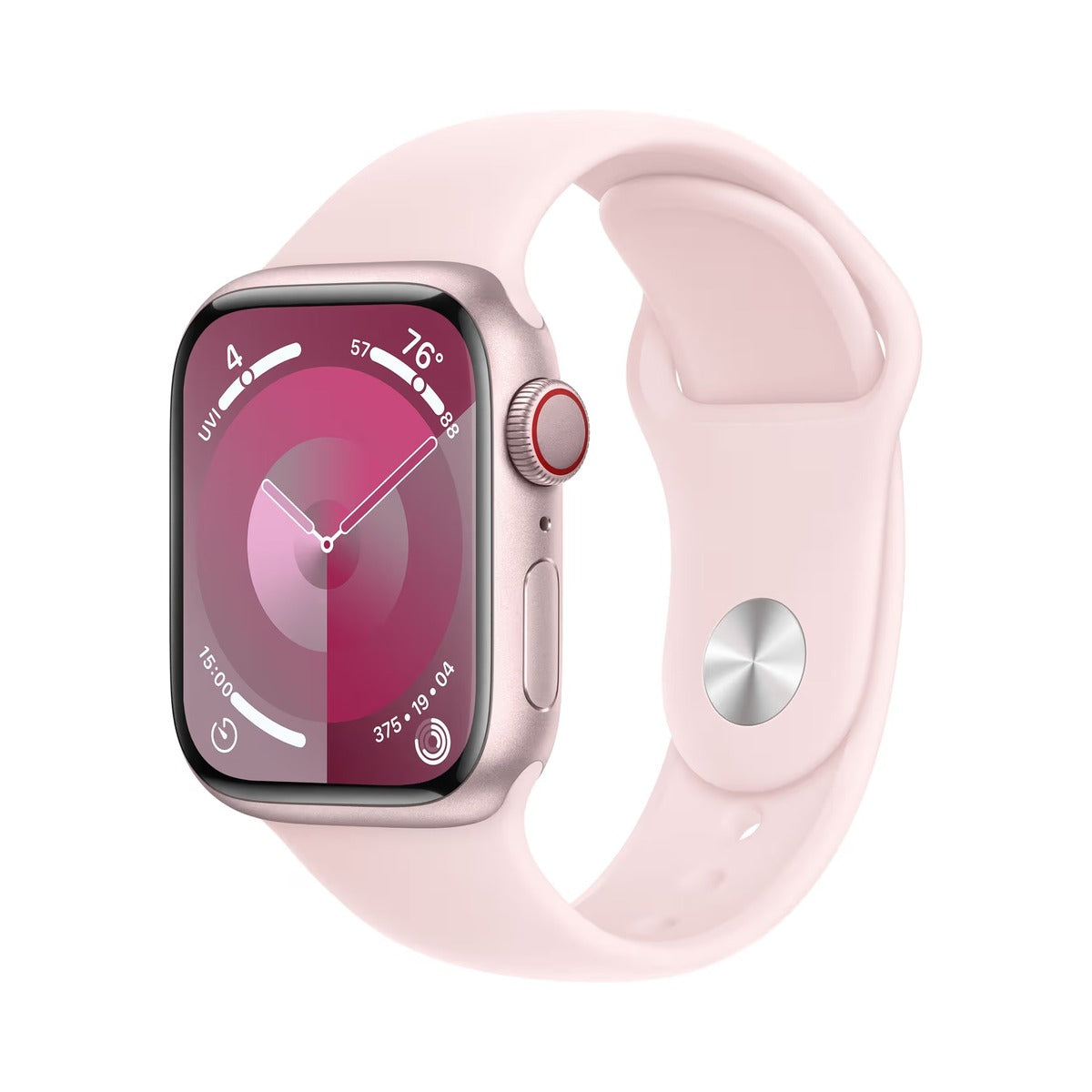 Apple Watch Series 9 GPS + Cellular 41mm - Růžové hliníkové pouzdro