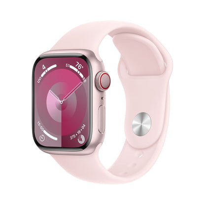 Apple Watch Series 9 GPS + Cellular 41mm - Růžové hliníkové pouzdro
