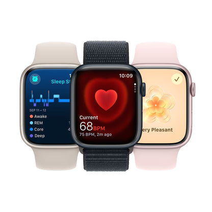 Apple Watch Series 9 GPS + Cellular 41mm - Růžové hliníkové pouzdro