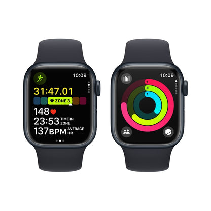 Apple Watch Series 9 GPS + Cellular 45mm - Temně inkoustové hliníkové pouzdro