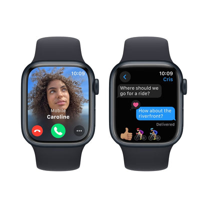 Apple Watch Series 9 GPS + Cellular 45mm - Temně inkoustové hliníkové pouzdro