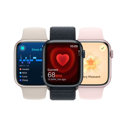 Apple Watch Series 9 GPS + Cellular 45mm - Temně inkoustové hliníkové pouzdro