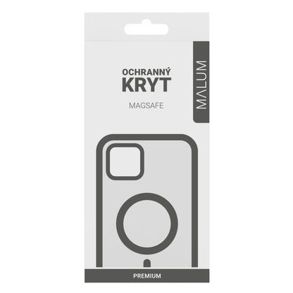 Černý MagSafe silikonový kryt PREMIUM