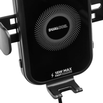 GravCharger bezdrátový nabíjecí držák do auta 15W