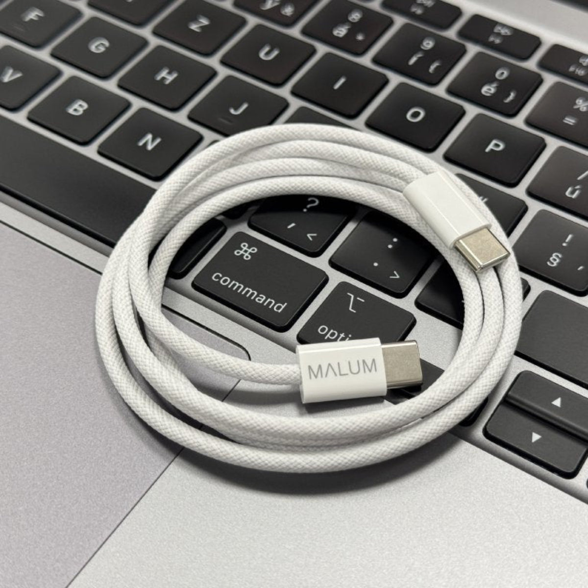 Nabíjecí textilní kabel USB C / USB C 1m