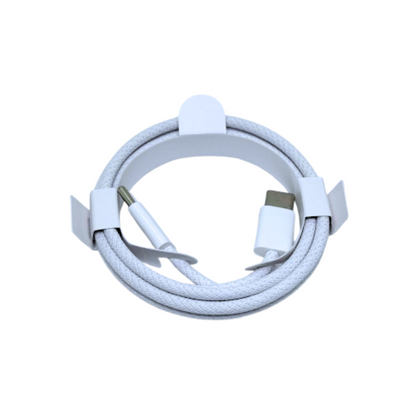 Nabíjecí textilní kabel USB C / USB C 1m