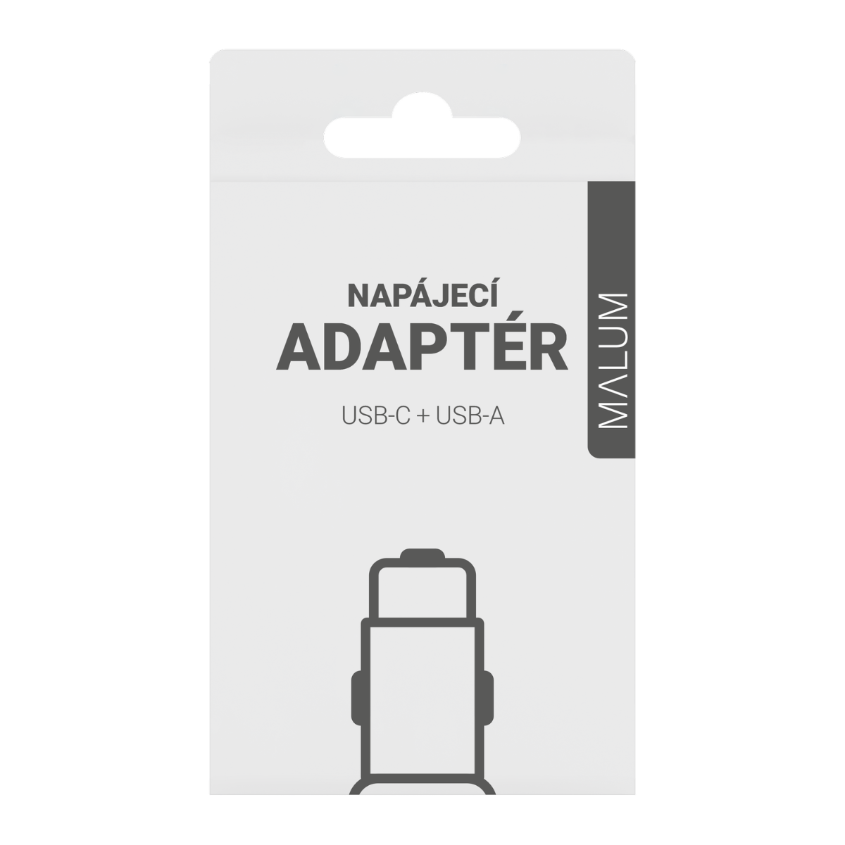 Nabíječka do auta USB C + USB A