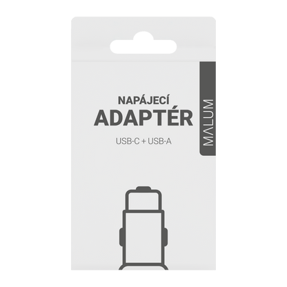 Nabíječka do auta USB C + USB A