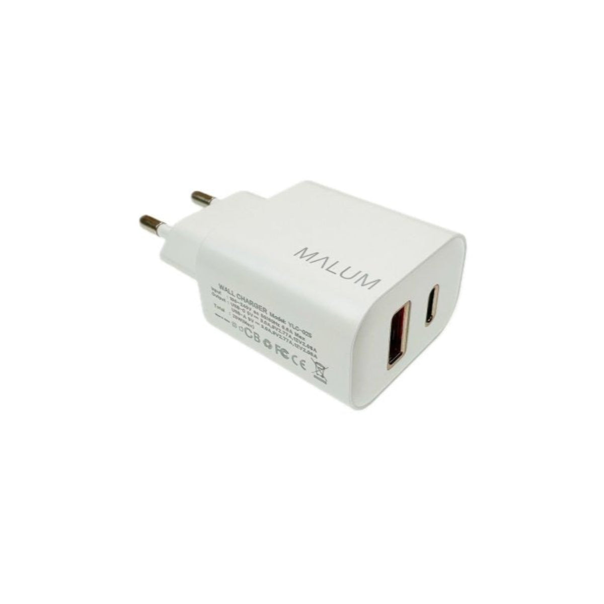 Nabíjecí adaptér USB C + USB A 25W