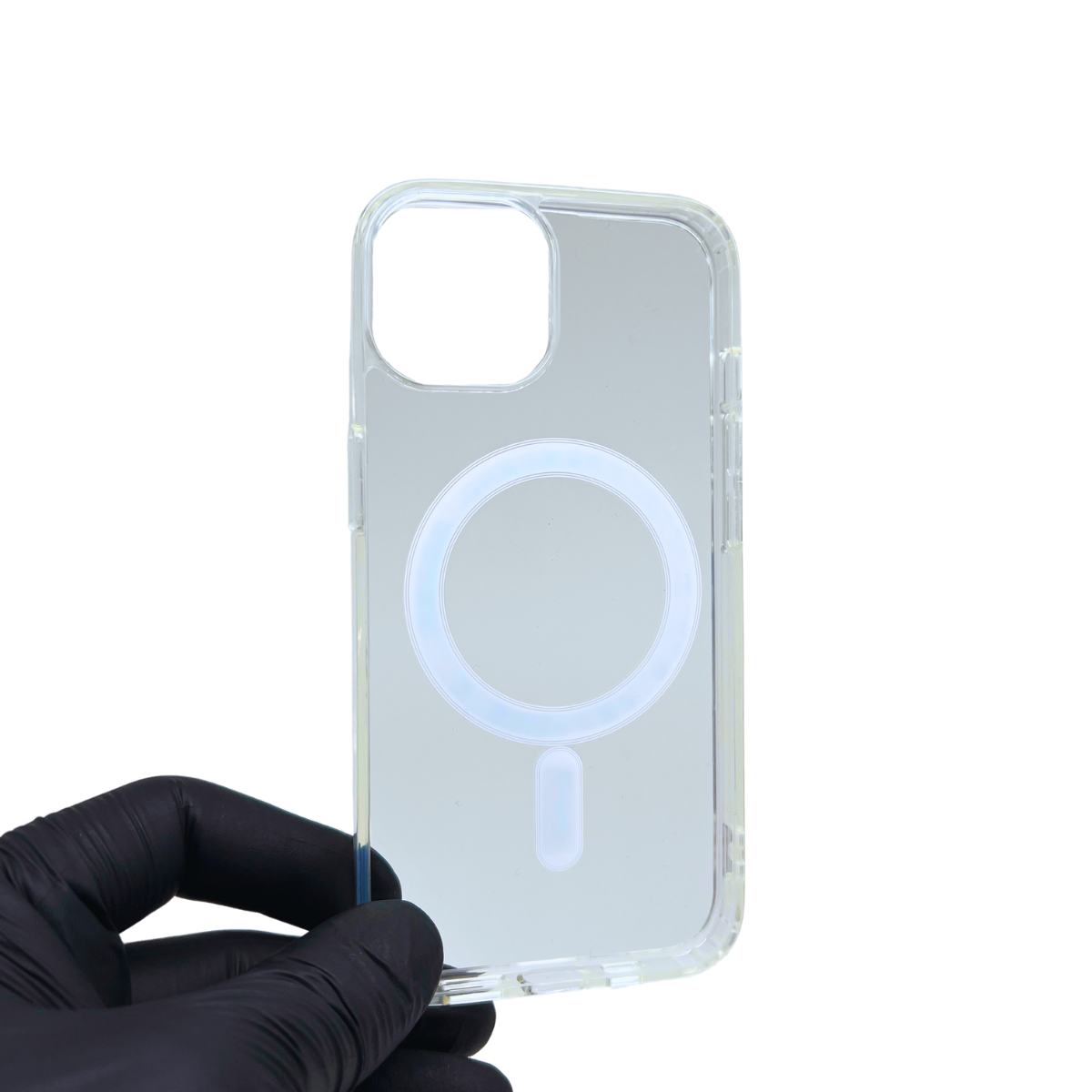 Průhledný MagSafe silikonový kryt STANDARD