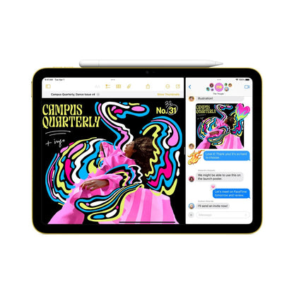 iPad 11 (2025) 128GB Wi-Fi + Cellular - Modrý