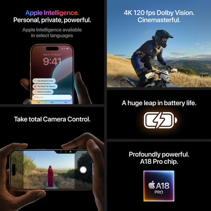 iPhone 16 Pro - bílý titan