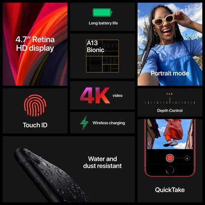 iPhone SE (2020) - bílá