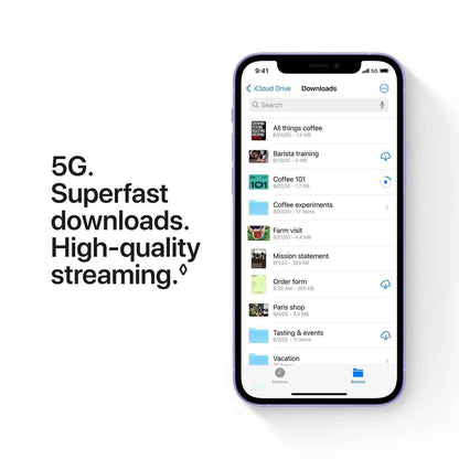 iPhone 12 mini - fialová