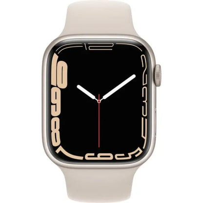 Apple Watch Series 7 GPS 45mm - Hvězdně bílé hliníkové pouzdro