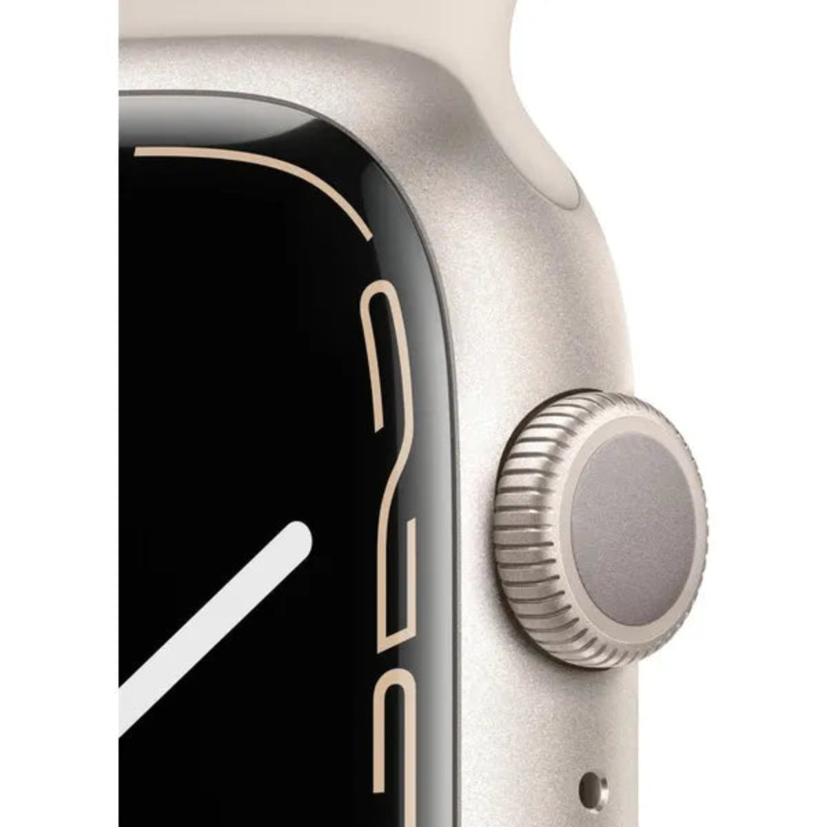 Apple Watch Series 7 GPS 45mm - Hvězdně bílé hliníkové pouzdro
